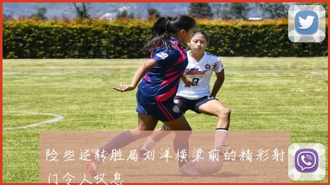 险些逆转胜局刘洋横梁前的精彩射门令人叹息