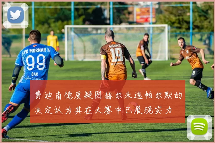 费迪南德质疑图赫尔未选帕尔默的决定认为其在大赛中已展现实力